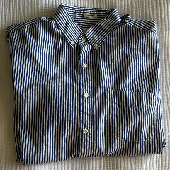 Secret Wash Cotton Poplin Shirt in Classic Fit - Picture 2 of 3